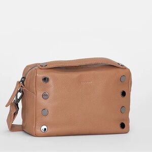 Hammitt Evan Crossbody Bag Biscotti/Gunmetal - sold out color